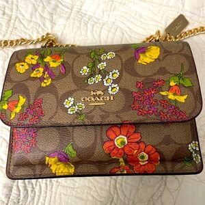 Coach Klare Mini Crossbody - Floral Print